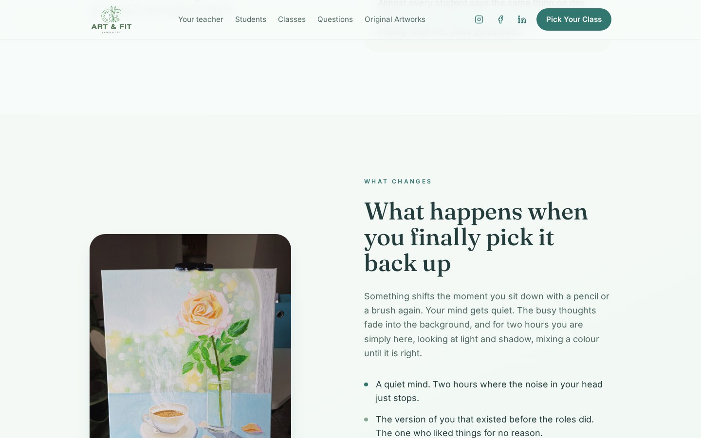 From a catalogue to a transformation, after redesign
